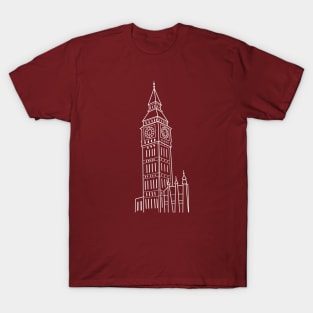 Big Ben Landmark London City United Kingdom, England UK T-Shirt